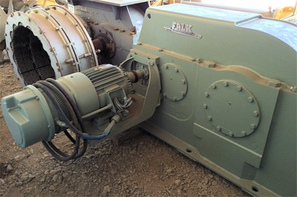 Falk Inching Drive, Model 2140y3-ls, 209.9:1 Ratio, 1800 Rpm)